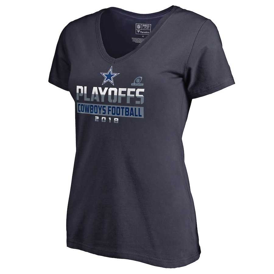 Women Cowboys Navy Green 2018 NFL Playoffs Cowboys Football 2018 T-Shirt,We sell and wholesale Women Cowboys Navy Green 2018 NFL Playoffs Cowboys Football 2018 T-Shirt on line form chian!